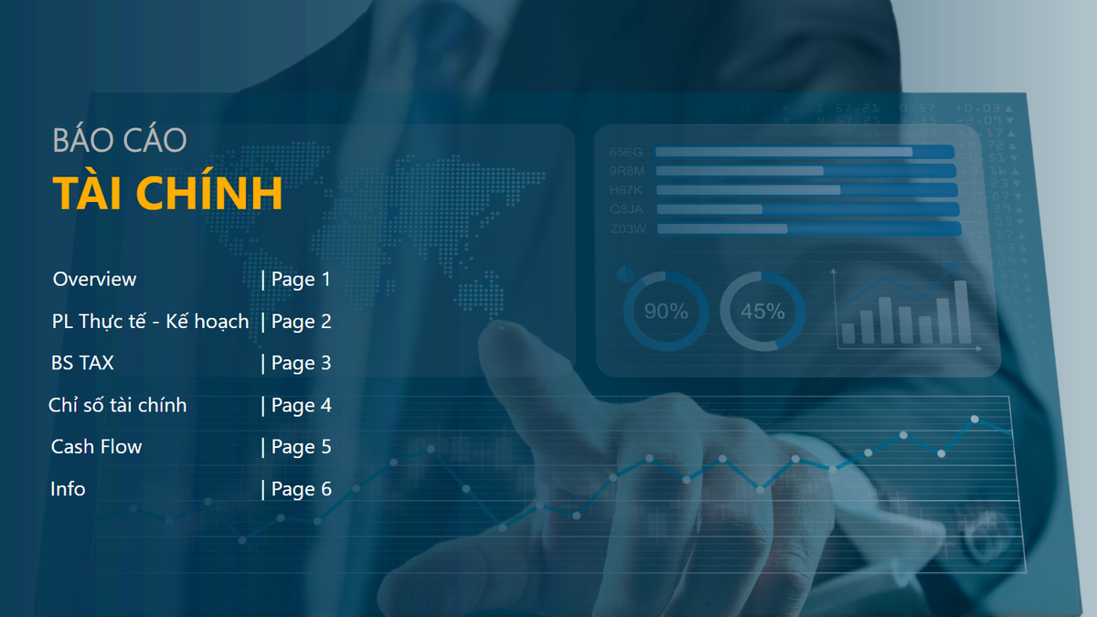 Báo cáo tài chính Power BI